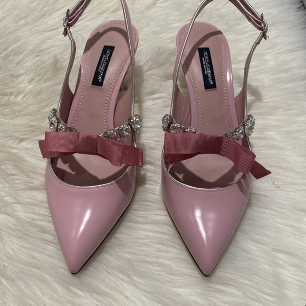 New Dolce & Gabbana‎ Lori Slingback pumps size 36EU - Picture 3 of 14